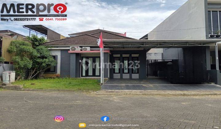 Rumah kondisi rapi dan furnished di perum Villa Tamara Samarinda 1