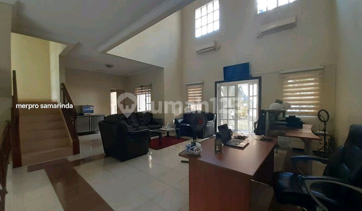 2-Storey Office Design House in Samarinda Housing Complex