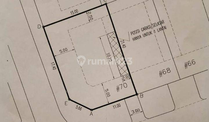 Dijual Super Murah Kavling Hoek Taman Diponegoro Lippo Karawaci 2