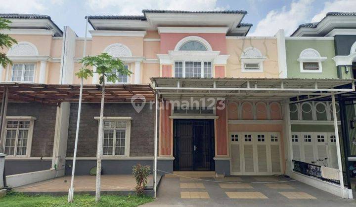 Rumah Menaggio Village Il Lago Paramount Lt 12x17 204m2 Lb 250 2 Lantai Kt 4 Km 3 7.500 W Hadap Utara SHM Harga 4.99m 1