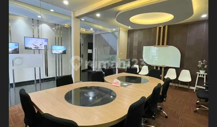3-Story Ready-to-Use Office Building in Anggrek Loka BSD City Fully Furnished