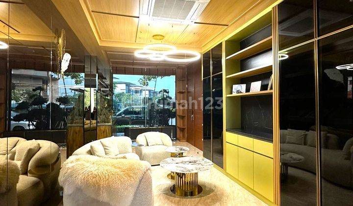 Dijual Rumah mewah view Danau Lyndon Navapark BSD City 2