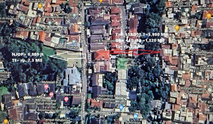 Rumah SHM Lokasi Sangat Strategis di Pasteur, Sukajadi, Bandung 2