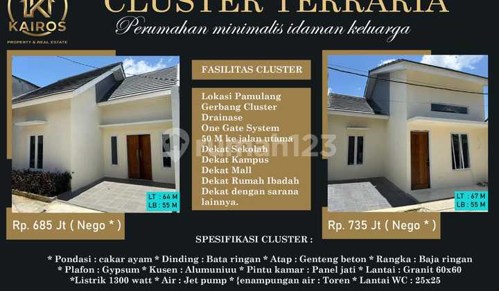 Rumah Brand New di Pamulang Tangerang Selatan 2
