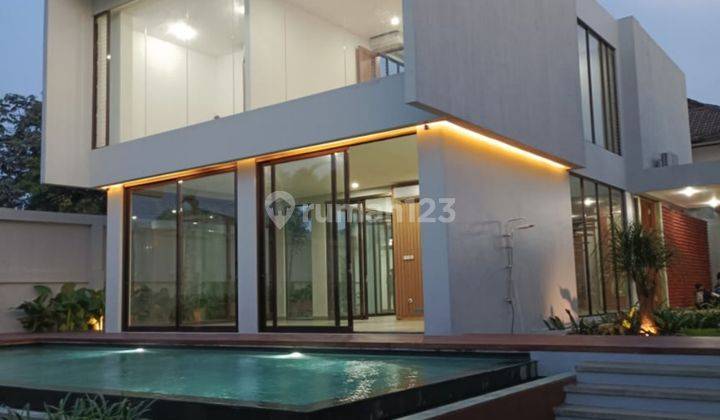 Rumah Baru Super Exclusive Design Premium Bali Di Jakarta Selatan 1