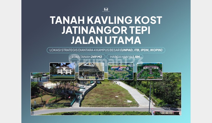 Land Ready to Build Near Unpad Campus Jatinangor