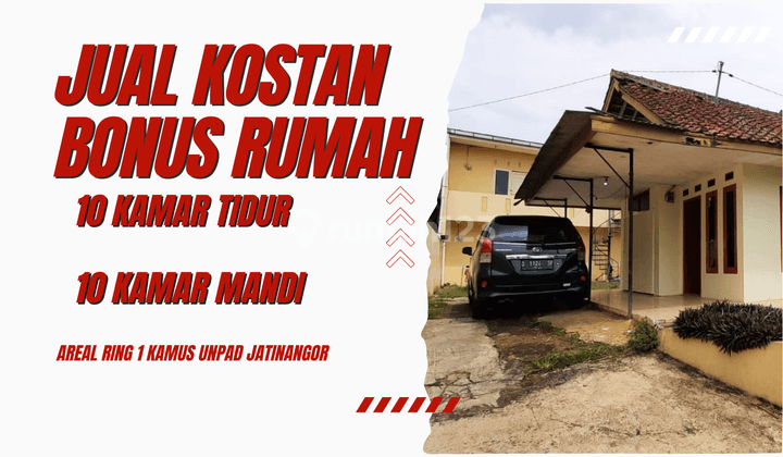 Jual Kostan Bonus Rumah di Jatinangor  1