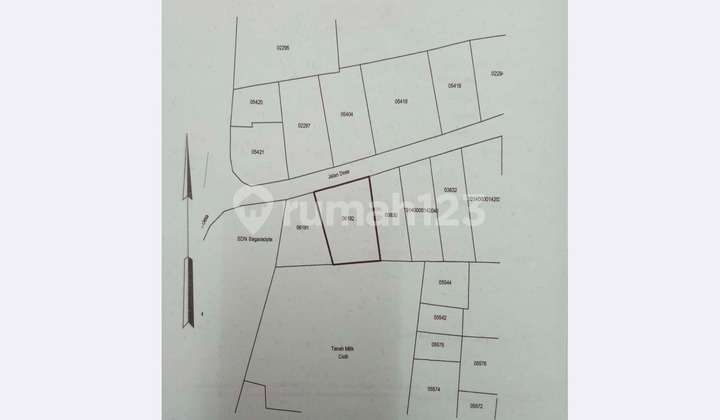 Strategic Land Area of Ciparay Square