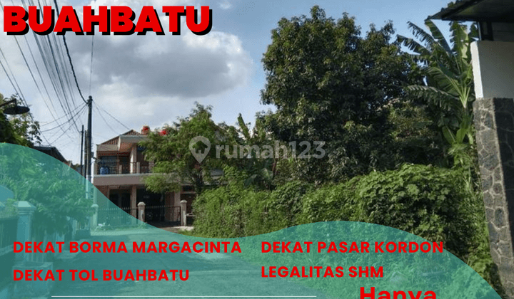 Tanah di Jalan Bakung Endah, Margasari, Bandung SHM 115 m² 1