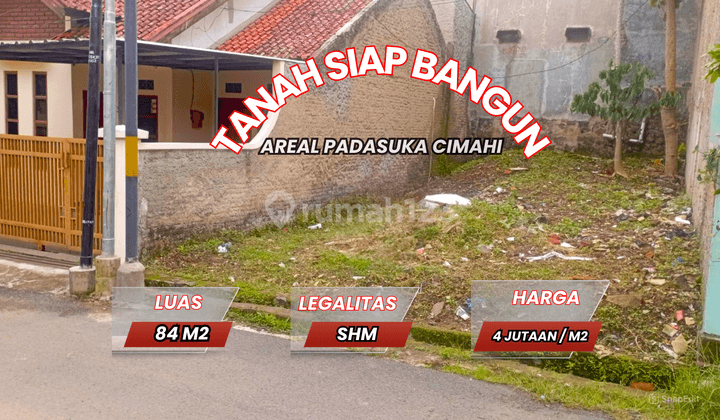 Tanah Kawasan Cimahi Tengah Legalitas SHM Siap Bangun 1