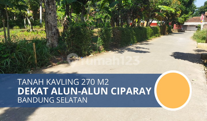 Tanah 270 M2 Dekat Alun-Alun Ciparay Bandung Selatan 1
