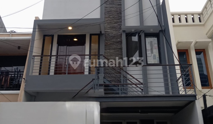 Dijual Rumah 3,5 Lantai Di Bisma,bangun Baru,.jakarta Utara.