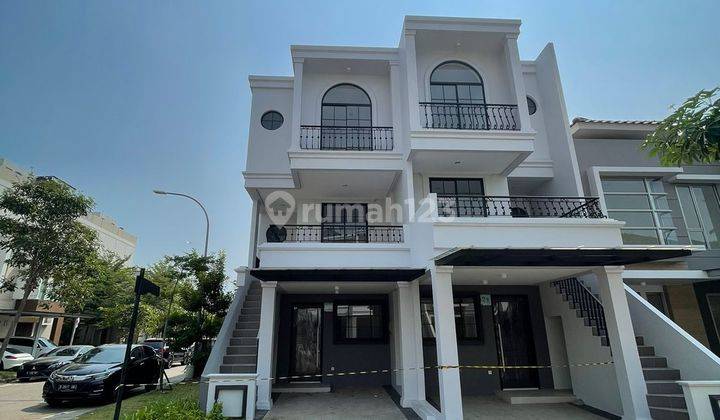 Rumah Pik Golf Island 5x15 Brand New,3 Lantai,hook,utara Barat 1