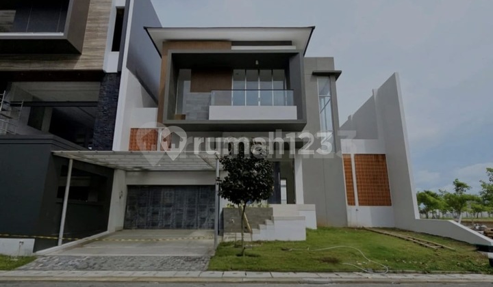 house pik2 beach bukit villa 15x30 minimalist, brand new, 2.5 floors