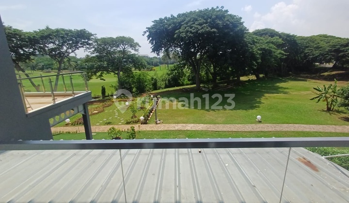 Rumah Pik1 Crown Golf Uk 8X15 Belakang View Golf,3 Lantai,Jarang Ada