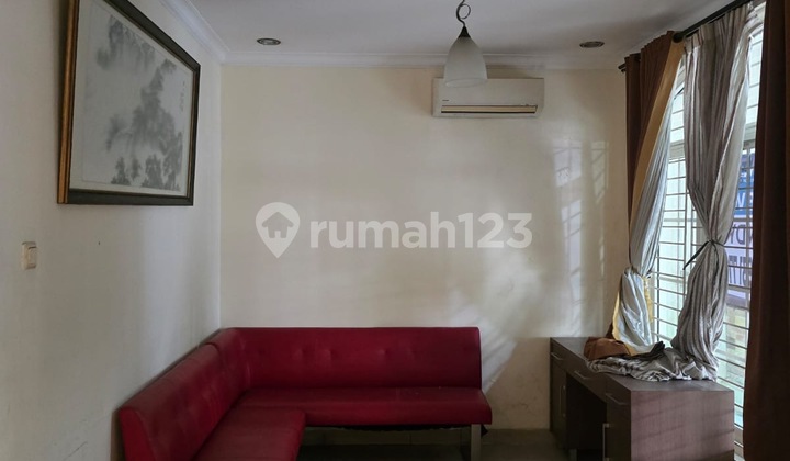 rumah pik1 kenari golf uk 6x16 semi furnish rapih,2 lantai siap huni