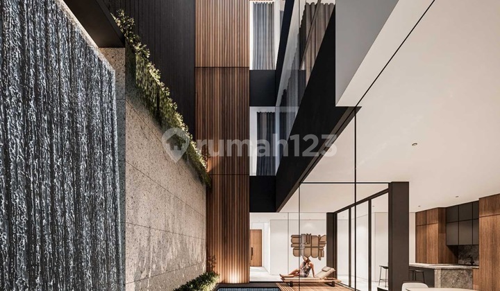 RUMAH PIK1 BRAND NEW 12X25 PROGRES BANGUN 70%,LIFT,POOL,4 LANTAI,SELATAN 2