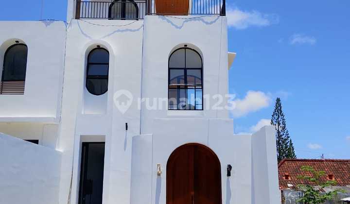 For Sale Mediterranean Villa Santorini Style - Freehold | Sea & Toll Road View From the 3rd Floor