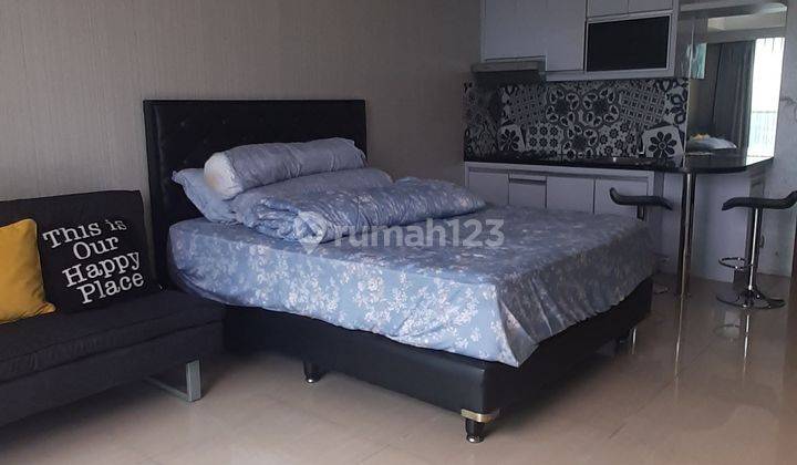 Disewakan Apartemen La Grande tipe Studio furnished Lantai Atas view Bagus 2