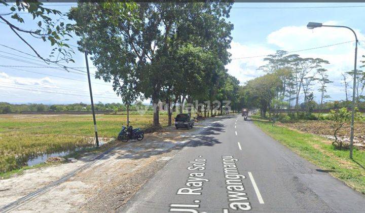 Tanah Dijual, Jl Raya Solo - Tawangmangu, Karangayar (Timur SPBE Sebelah Gudang) 4