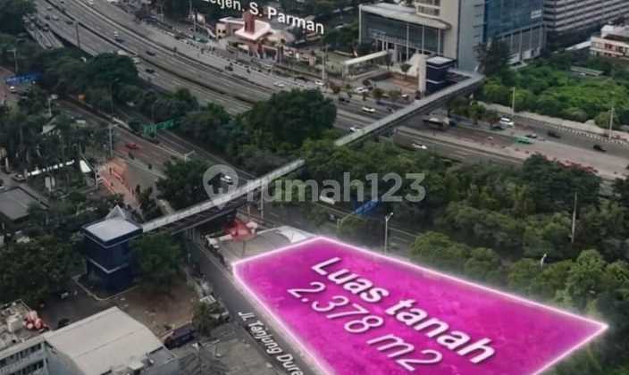 Best Price Dibawah NJOP Kavling Tanah Jalan S Parman Area Komersil Sebelah Kampus Untar