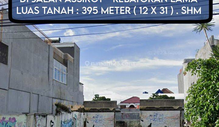 Kavling tanah kebayoran lama dekat permata hijau dan stasiun 1