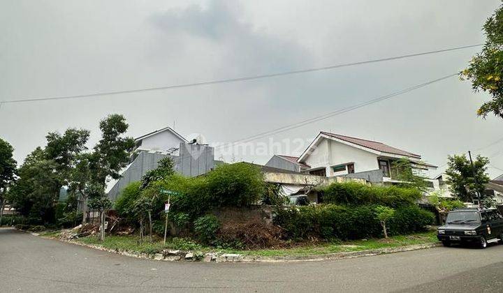 Tanah Pondok Indah Jalan Bukit Hijau Murah Hoek Rumah Tua 2