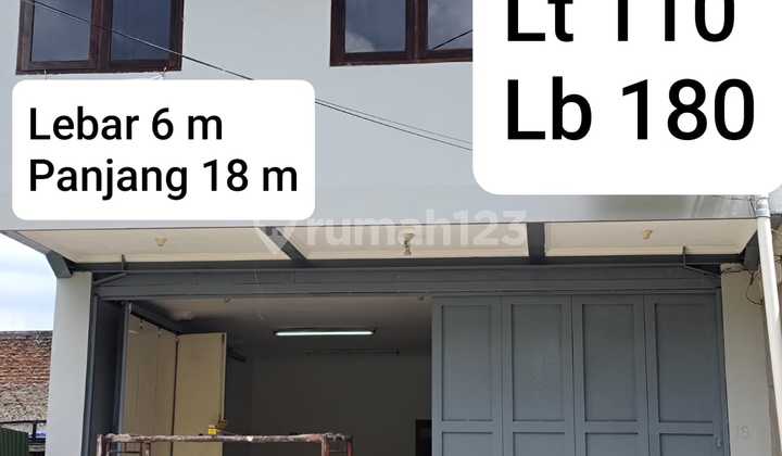 Shop house ready for business in Jati Permai Complex, Tegalega. 2