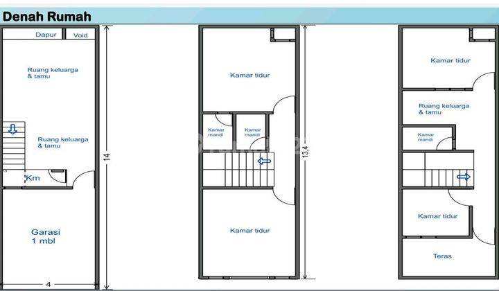 Rumah Indent di Jl. Dukuh Barat, Tanjung Duren Jakarta Barat 2