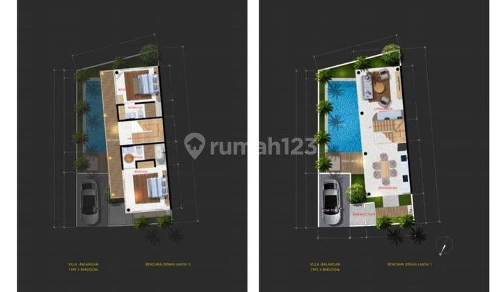 Villa Jimbaran Pantai Balangan Pemandangan Laut