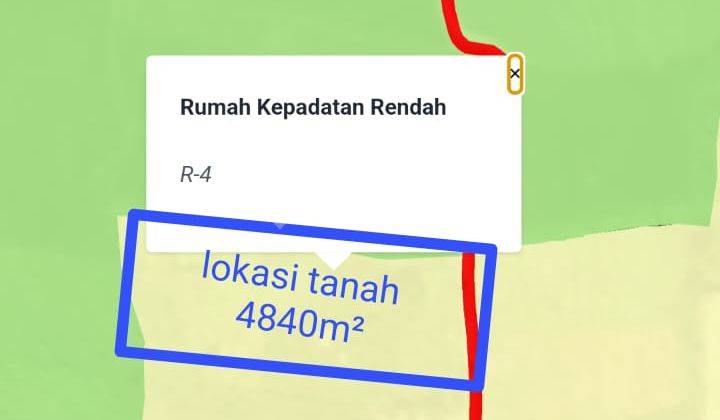 Tanah Luas di Kawasan Canggu Brawa , tibubeneng, Bali  3