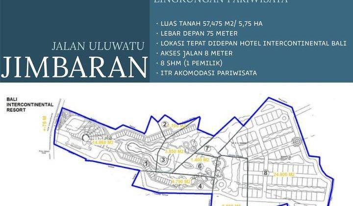 Tanah Komersial Prime Area Jalan Uluwatu Jimbaran Bali 1