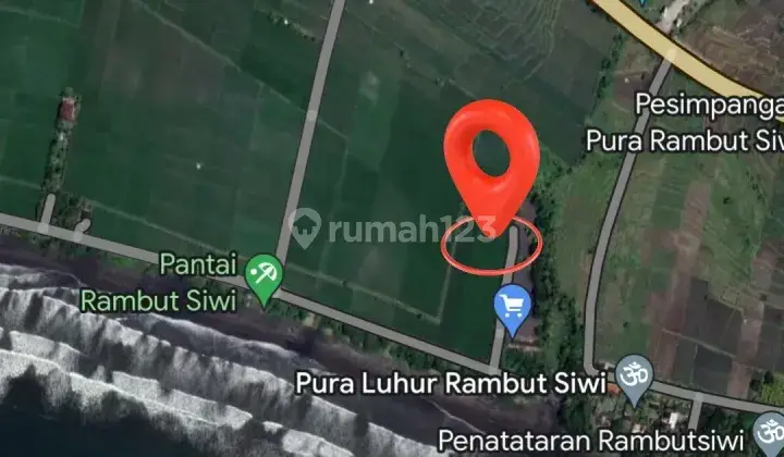 Tanah 200 Meter Ke Pantai View Sawah di Pantai Jembrana 7