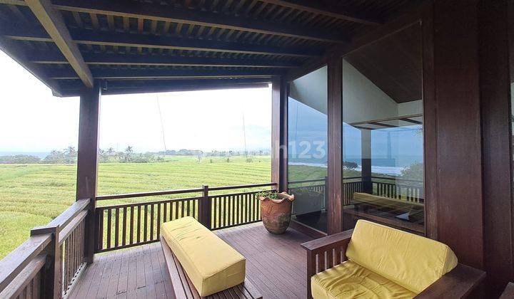 Villa Pantai Beraban 100 Meter Menuju Pantai Pemandangan Sawah