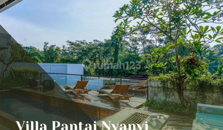 Villa Pantai Nyanyi Pemandangan Sungai 3 Km Ke Pantai 1