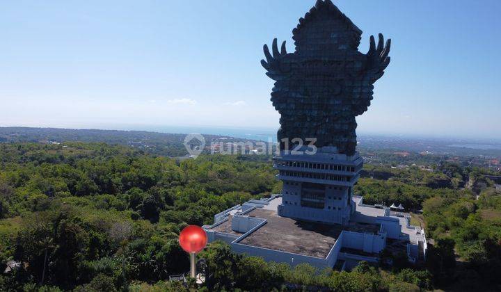 Tanah Jimbaran Samping Patung Gwk Pemandangan Laut 2