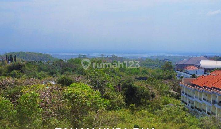 Tanah Nusa Dua Pemandangan Laut Dekat Sekolah Tinggi Pariwisata 1