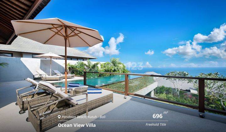 Luxury Ocean View Villa Pandawa Beach Kutuh Bali 1