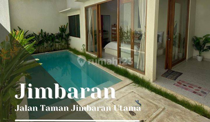 Villa Furnish Jimbaran Bangunan Baru 5 Menit Menuju Pantai 1