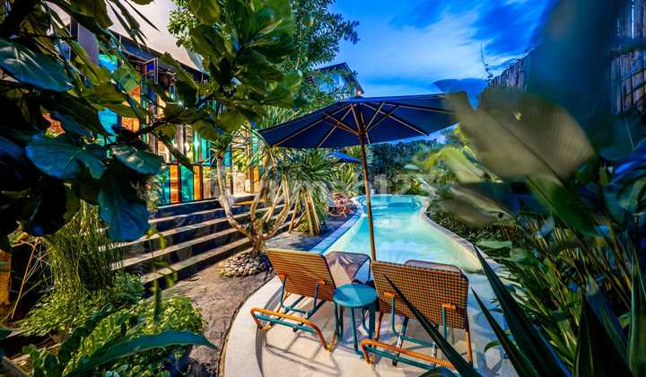 Villa Pecatu Uluwatu Dekat Nourish Bangunan Baru