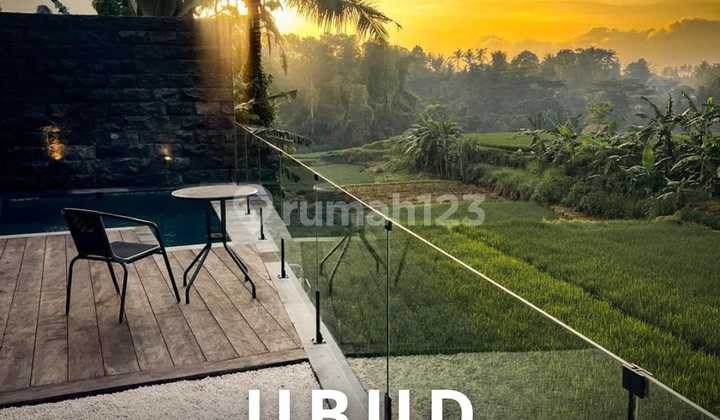 New Villa in Ubud with Expansive Rice Field Views New Villa in Ubud with Expansive Rice Field Views