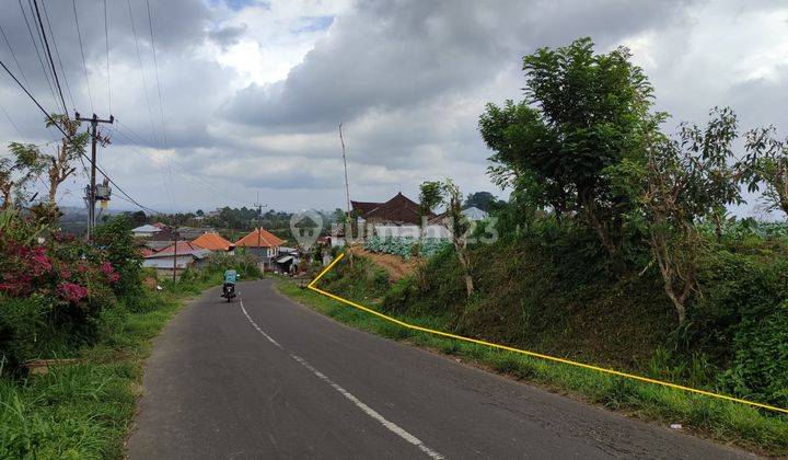 Tanah Pinggir Jalan Batunya Baturiti Bedugul Tabanan Bali 2