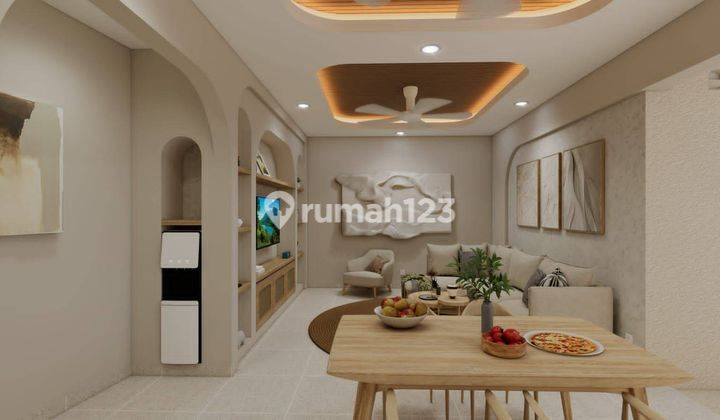 Villa Baru Ungasan Style Mediterania Dekat Ke Pantai Melasti Lingkungan Villa Area 2