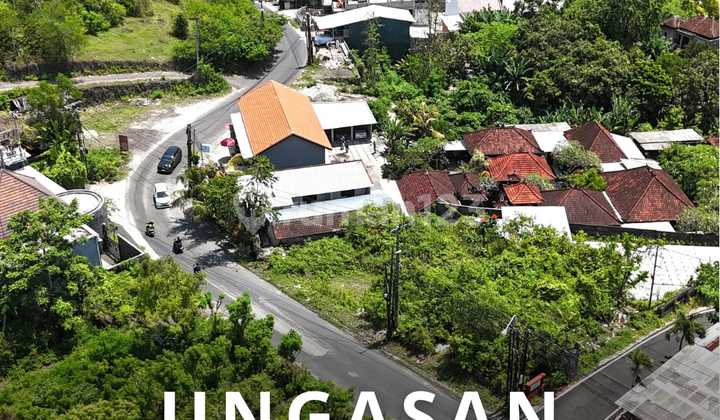 Tanah Ungasan Goa Gong Jalan Utama Lingkungan Villa Area