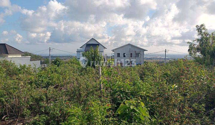 Tanah Siap Bangun Dengan View Laut Dan Bandara Zona Kuning Ungasan 2