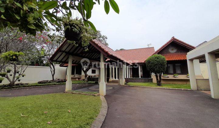 Rumah Nuansa Villa di Ceger, Bambu Apus Furnished ,Jakarta Timur 1