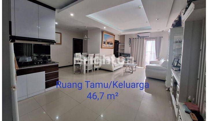 APARTEMEN THAMRIN CITY JAKARTA RESIDENCE 3BR FURNISH LANTAI TINGGI DEKAT BUNDARAN HI 1