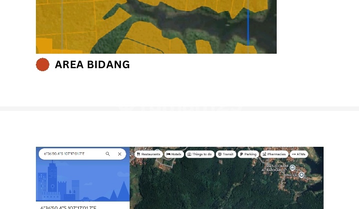 Tanah Sukasari Dan Sukatani Total Luas 996085 Meter 90 Hektar Boleh Beli Terpecah