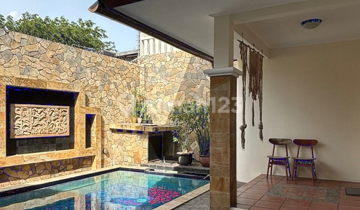 Classic Tropical 2-Story House in H Saidi Cipete Ready for Occupancy 2