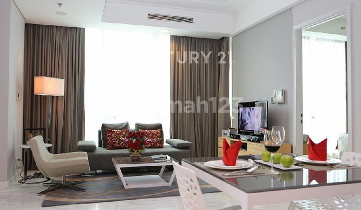 Premium 2-Bedroom Service Apartment in Sudirman Thamrin, Ready to Occupy 1